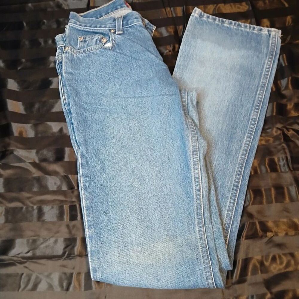 Vintage Old Navy womens bootcut jeans size too long Y2K Style size 2 long